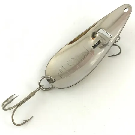 American Sportsman NU Spoon Lepel, Zilver/Goud, 11g, Metalen lip, #4496