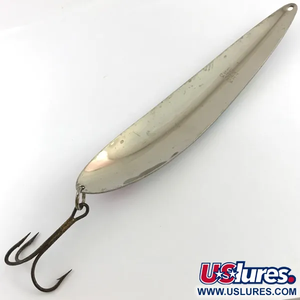 Lucky Strike Canoe Wobbler Lepel, White Pearl/Nickel, 45g, #4526
