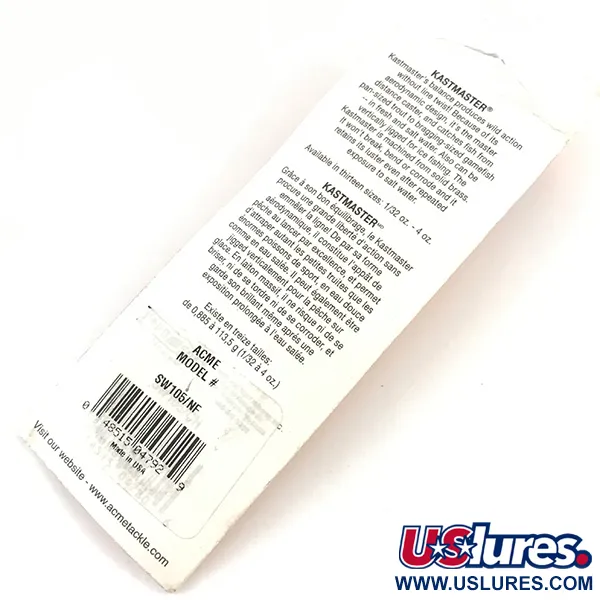 Acme Kastmaster UV Lepel, Orange UV Glow, 3.5g, UV-reactief, #4546