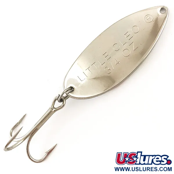 Acme Little Cleo Lepel, Parelmoer Wit, 21g, vernikkeld, #4563