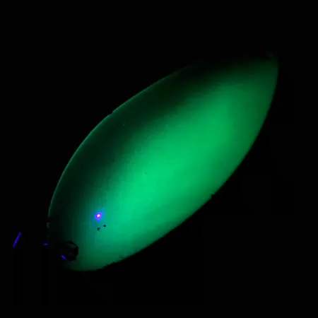 Acme Little Cleo UV Lepel, Geel/Groen/Nikkel, 21g, UV-actief, #4564