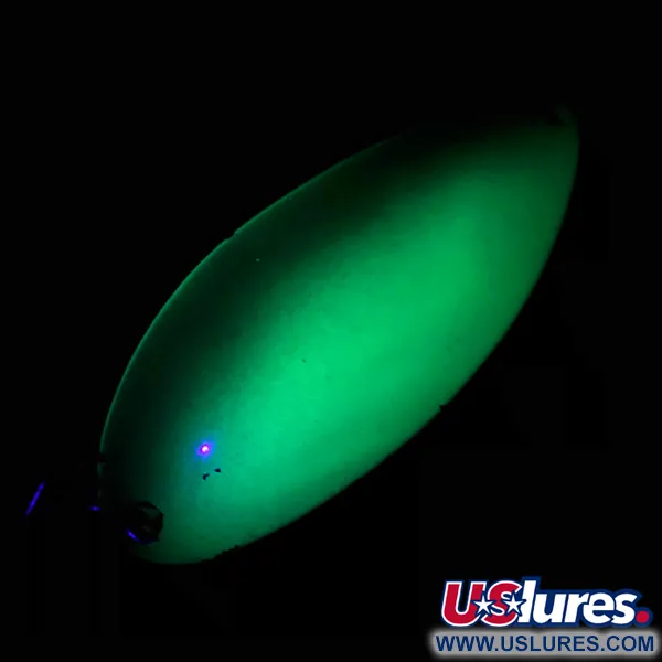 Acme Little Cleo UV Lepel, Geel/Groen/Nikkel, 21g, UV-actief, #4564