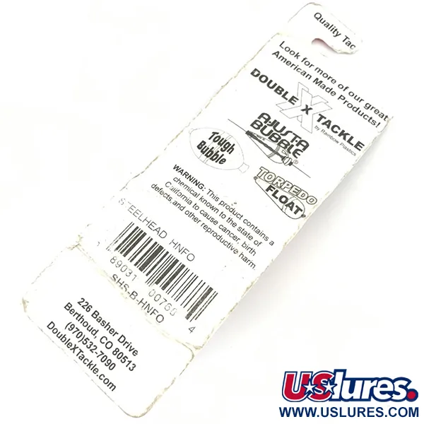 Rainbow Plastics Steelhead UV Lepel, Nikkel/Oranje, 14g, UV, #4570