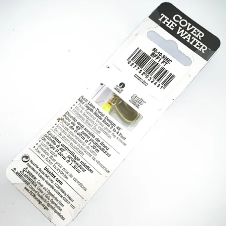 Blue Fox Super Vibrax 1 UV Spinner, Fire Tiger UV Glow, 4g, #4579