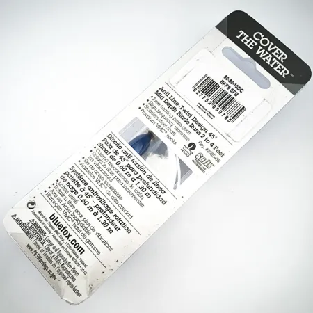 Blue Fox Super Vibrax 5 Spinner, Zilver/Blauw, 13g, VMC haken, #4591