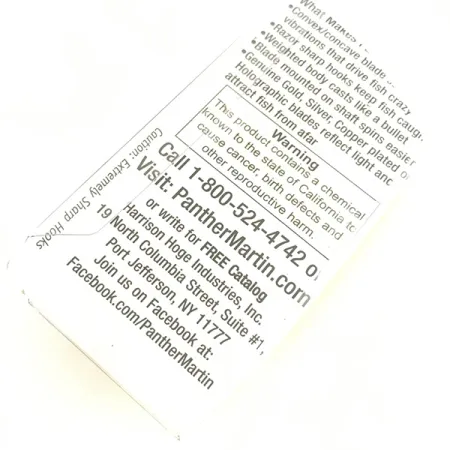 Panther Martin 6 Spinner, Geel Rood, 7g, In-Line Blad, #4581