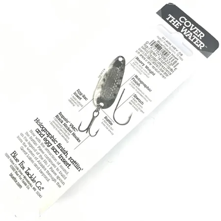 Blue Fox Rattlin Pixee UV Lepel, Blauw/Geel, 24g, Ratel, #4590