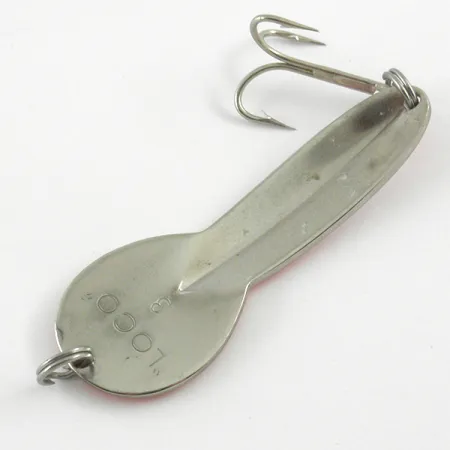 Glen Evans Loco 3 Lepel, Fluo Oranje/Nikkel, 17g, Vintage, #4610