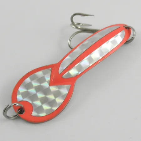 Glen Evans Loco 3 Lepel, Fluo Oranje/Nikkel, 17g, Vintage, #4610