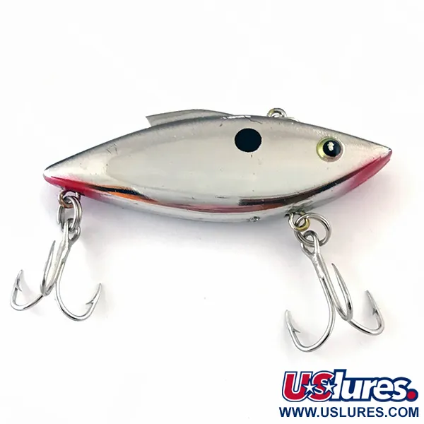 Bill Lewis Rat-L-Trap Lipless Crankbait, Zilver, 10g, Vintage, #4622