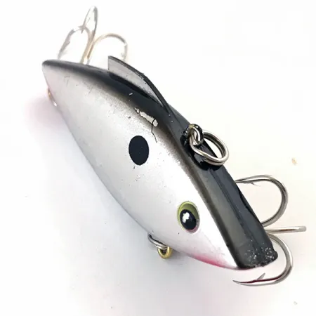 Bill Lewis Rat-L-Trap Lipless Crankbait, Zilver, 10g, Vintage, #4622