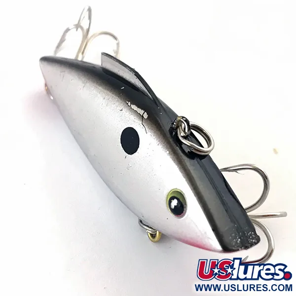 Bill Lewis Rat-L-Trap Lipless Crankbait, Zilver, 10g, Vintage, #4622