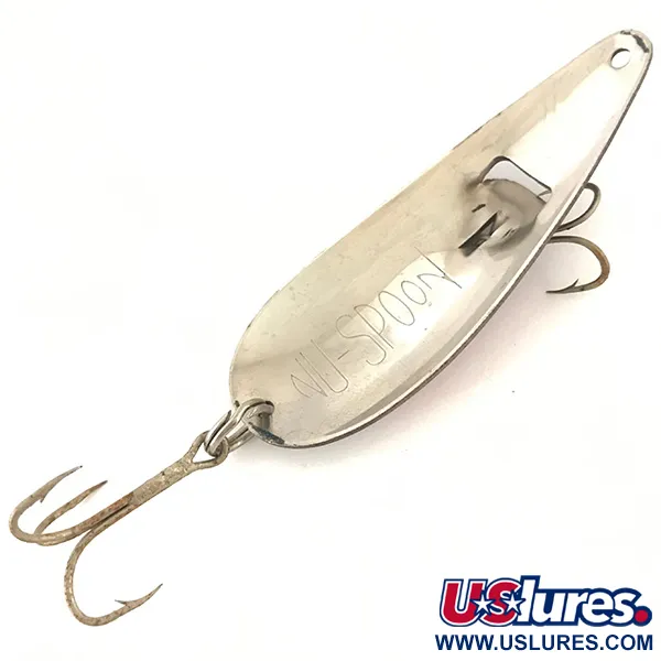 American Sportsman NU Spoon Lepel, Zwart/Rood/Nikkel, 11g, #4632
