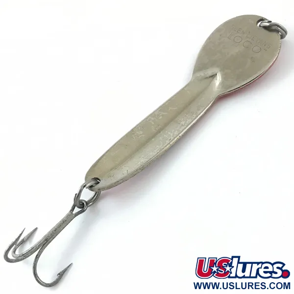 Glen Evans Loco 4 UV Lepel, Messing / Rood UV, 23g, Prisma Tape, #4646