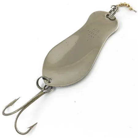K-B Bait K-B Spoon 2 Lepel, Nikkel, 14g, Kogelketting, #4649