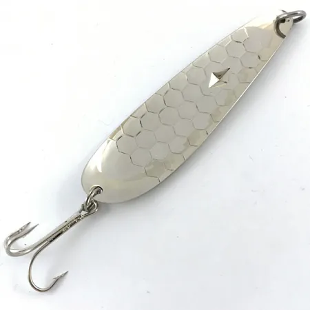 Luhr Jensen Diamond King 4 Lepel, Gehamerd zilver, 14g, #4657