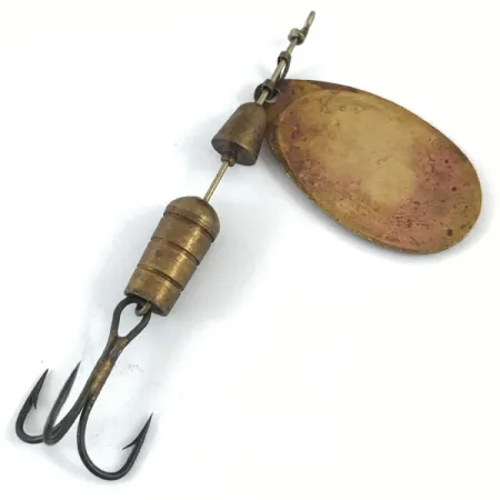 Mepps Aglia 3 (1950s) Spinner, Goud, 7g, Vintage, #4672