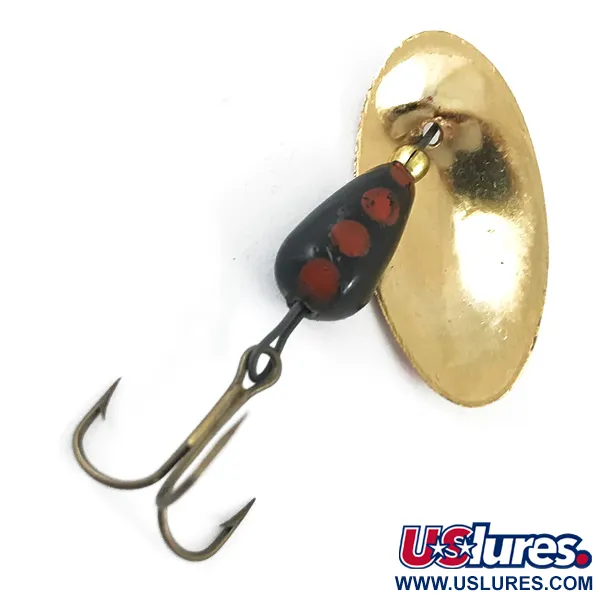 Panther Martin 4 Spinner, Goud/Rood/Zwart, 4g, Gestreepte blad, #4676