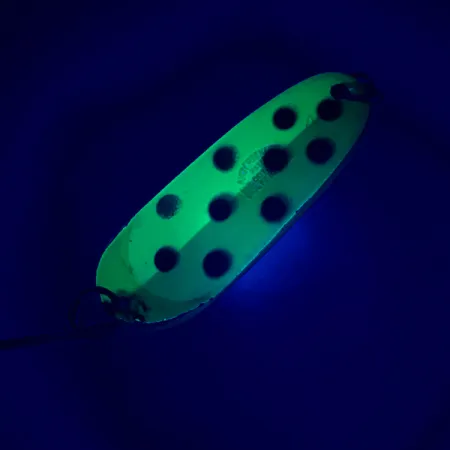 Andy Reekers UV Trolling Lepel, Geel/Groen/Nikkel, 7g, UV-actief, #4691