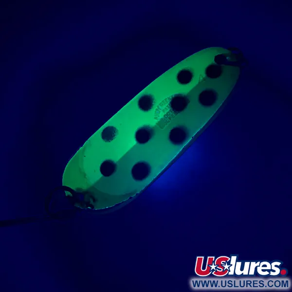 Andy Reekers UV Trolling Lepel, Geel/Groen/Nikkel, 7g, UV-actief, #4691