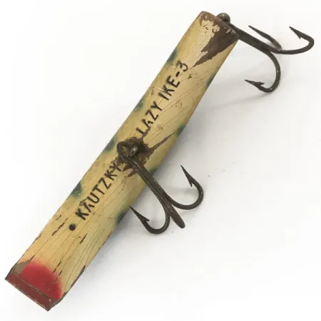 Kautzky Lazy Ike Plug, Baars, 7g, Vintage Hout, #4693