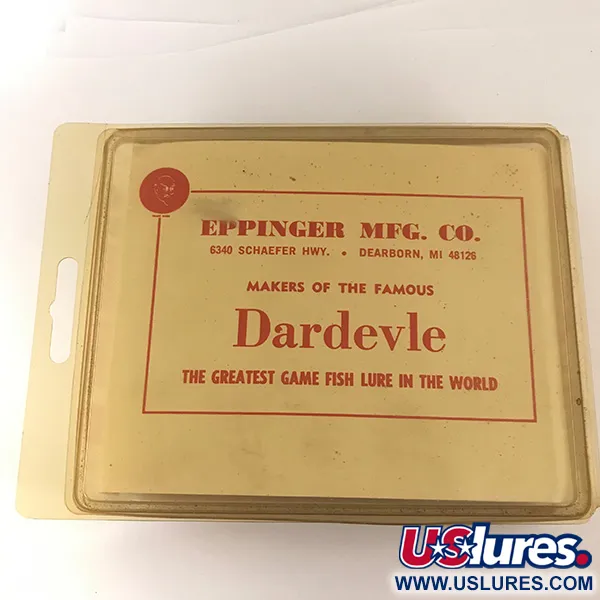 Eppinger Dardevle Kit Lepelset, Rood/Wit/Nikkel, 28g, #4694