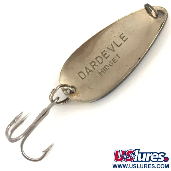 Eppinger Dardevle Midget Lepel, Zwart/Wit/Nikkel, 6g, #4697