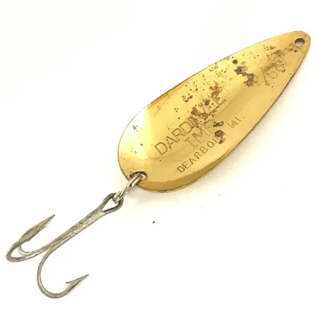 Eppinger Dardevle Imp Lepel, Goud, 11g, Waggelende actie, #4698