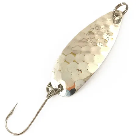 Quickstrike Quick Strike Lepel, Gehamerd zilver, 2.5g, Trolling, #4706