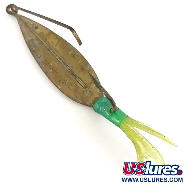 Fred Arbogast 3 Hawaiian Lepel, Rood-Goud, 16g, Wierloos, #4731