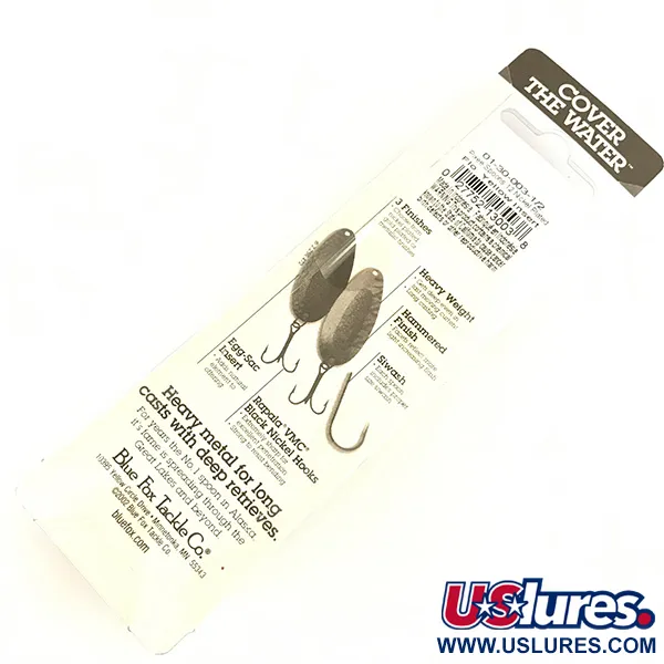 Blue Fox Pixee UV Lepel, Hammered Nickel/Yellow, 14g, UV Glow, #4738