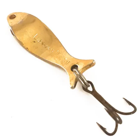 Luhr Jensen Lightning Minnow Lepel, Goud, 5.5g, USA, #4740