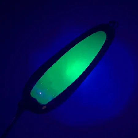 Luhr Jensen Flutter Spoon UV Lepel, Neon groen, 7,5g, UV, #4746
