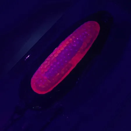 Blue Fox Rattlin Pixee UV Lepel, Goud / Rood, 14g, Ratel, #4749