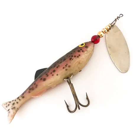 Renosky Minnow Hybride kunstaas, Forel / Rood, 18g, Blad, #4766