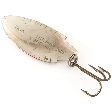 Thomas Buoyant Lepel, Nikkel/Rood/Geel/Zwart, 14g, #4769