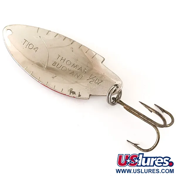 Thomas Buoyant Lepel, Nikkel/Rood/Geel/Zwart, 14g, #4769