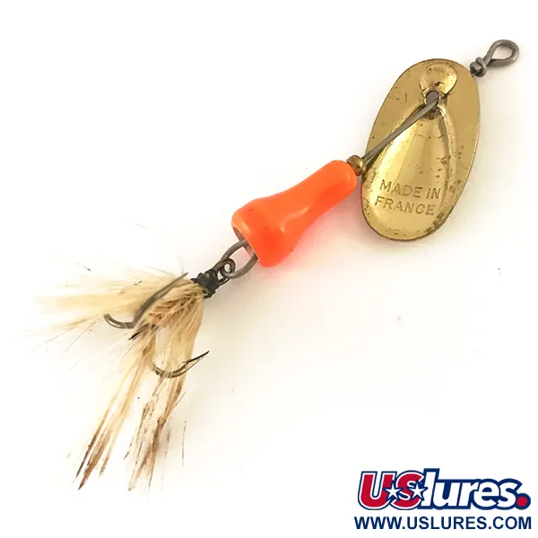 Mepps Elix 1 Spinner, Messing, 4g, Vintage, #4779