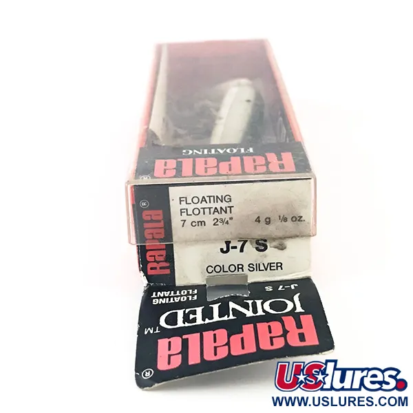 Rapala Jointed J-7 Plug, Zilver, 4g, Gedeeld, #4792
