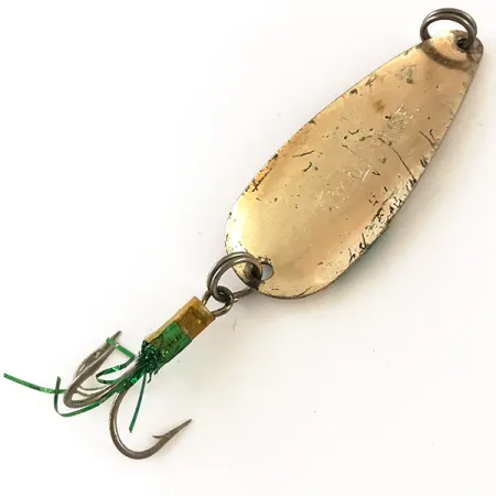 Lindy Finsel Lepel, Goud / Groen, 10g, Verguld, #4798