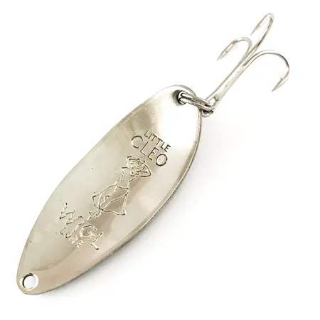 Acme Little Cleo (Hula Girl) Lepel, Nikkel/Blauw/Rood, 14g, #4809