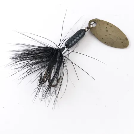 Worden’s Original Rooster Tail 1 Spinner, Messing, 2,6g, Hackle, #4829
