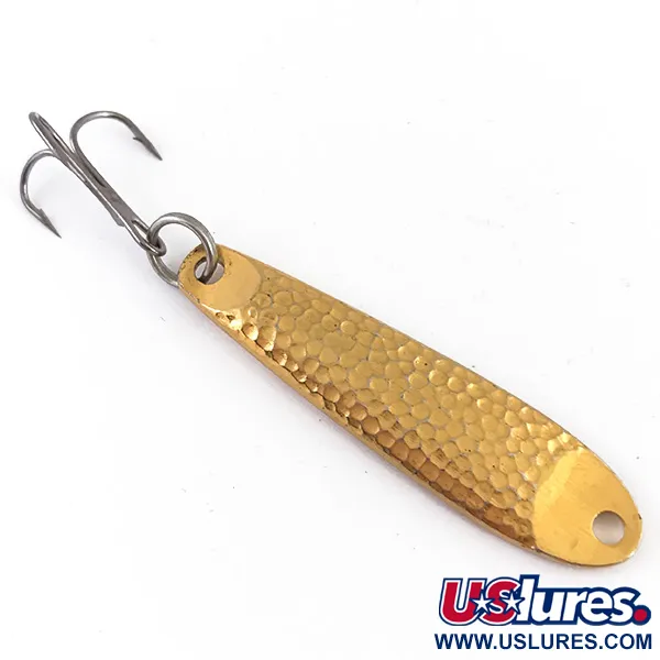Jig Lure Pilker, Hammered Gold, 8g, Gehamerd Oppervlak, #4855