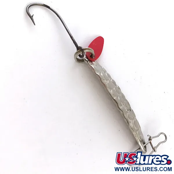 Bay de Noc Swedish Pimple Verticale Jig, Gehamerd nikkel, 5g, #4856