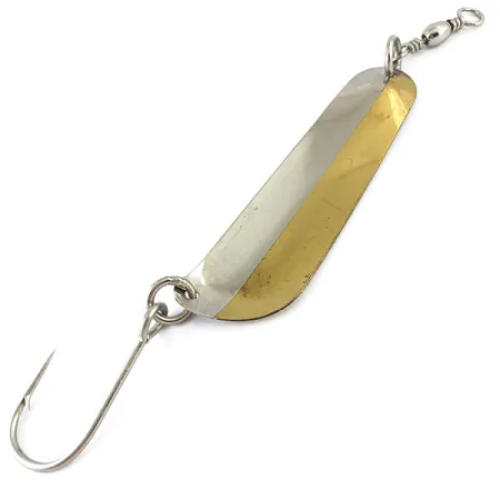 Pflueger Limper Flasher 7730 Lepel, Goud/Zilver, 21g, Enkele Haak, #4882