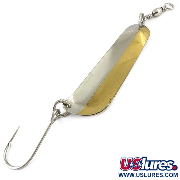 Pflueger Limper Flasher 7730 Lepel, Goud/Zilver, 21g, Enkele Haak, #4882