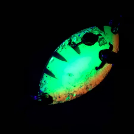 Eppinger Red Eye Spinning UV Blinker, Fire Tiger/Messing, 10g, #4883