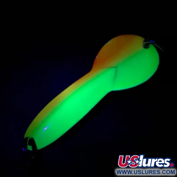 Acme Dazzler #3 Lepel, Geel/Oranje/Nikkel, 17g, Zeldzaam, #4885