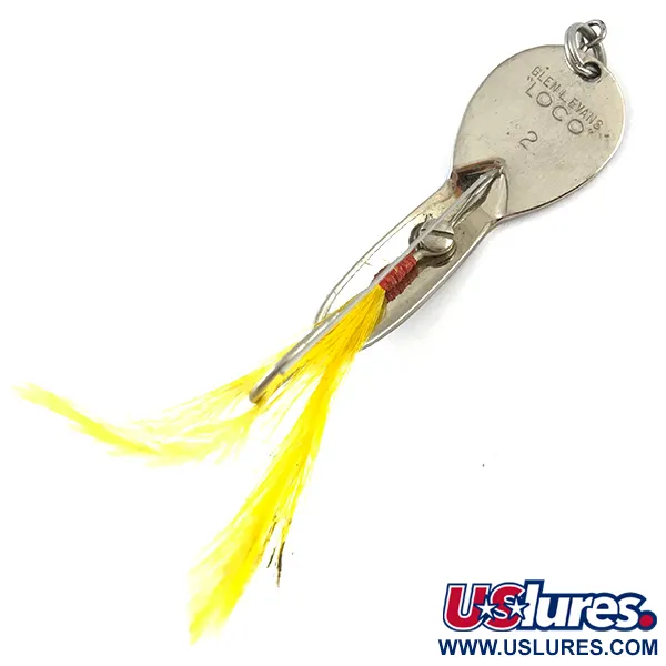 Weedless Loco 2 Glen Evans Lepel, Nikkel, 7g, Wierloos, #4890