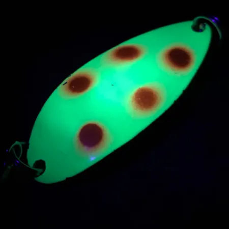 Acme Little Cleo UV Lepel, Geel/Rood, 18g, UV-actief, #4910